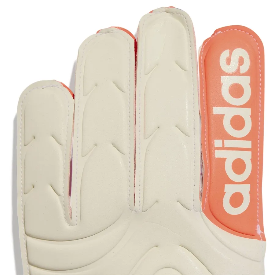 Imagen 3 de 5 de Guantes adidas de arquero Copa Club-HUESO/NARANJA FLUOR/AZUL