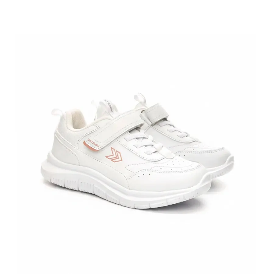 Imagen 1 de 6 de Zapatillas Atomik Velcro Ohio-BLANCO/ROSA