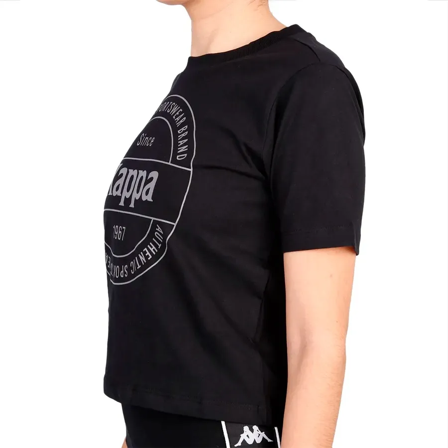 Imagen 1 de 3 de Remera Kappa Authentc Truks-NEGRO