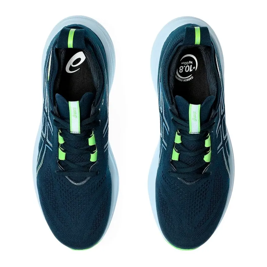Imagen 4 de 7 de Zapatillas Asics Gel Nimbus 26-MARINO/VERDE