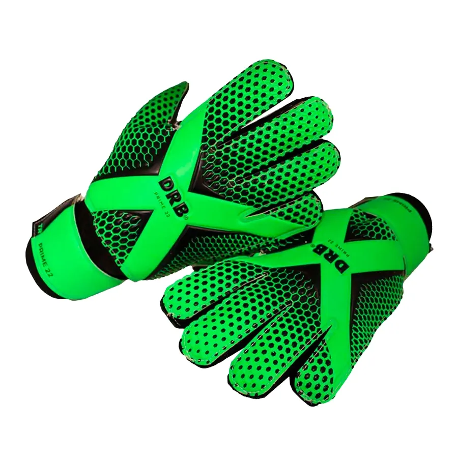Imagen 1 de 4 de Guantes DRB De Arquero Prime 22-VERDE/NEGRO
