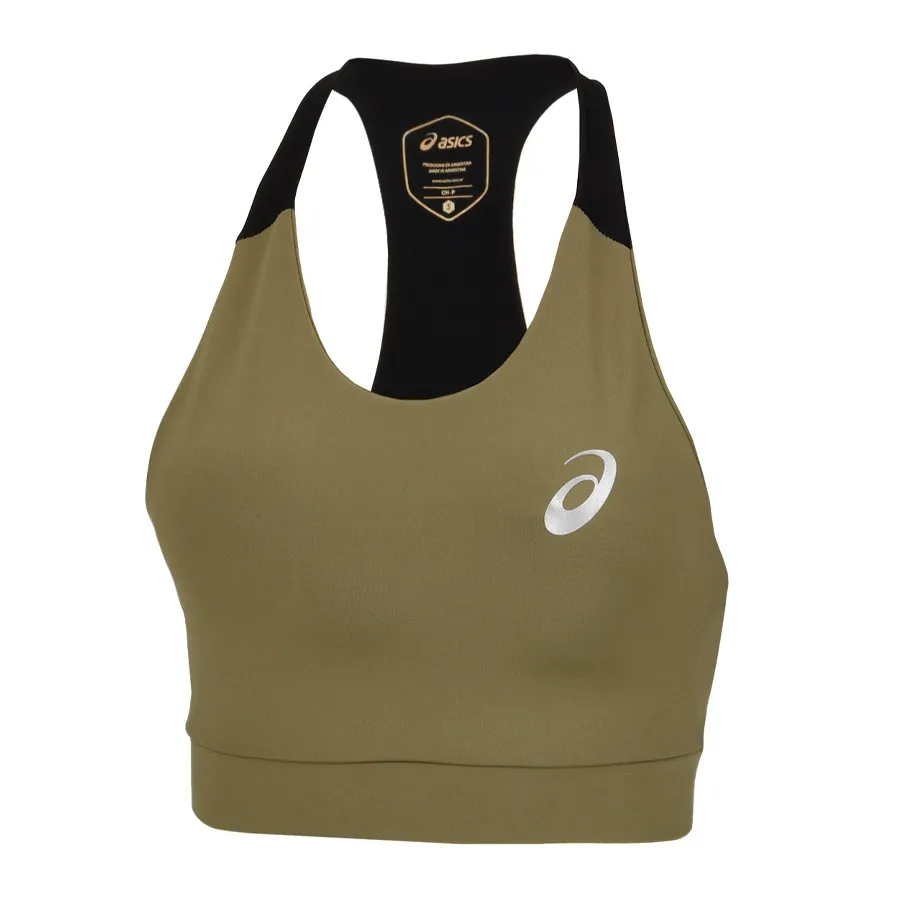 Imagen 2 de 4 de Top Asics Deportivo Back Aw22-VERDE MILITAR