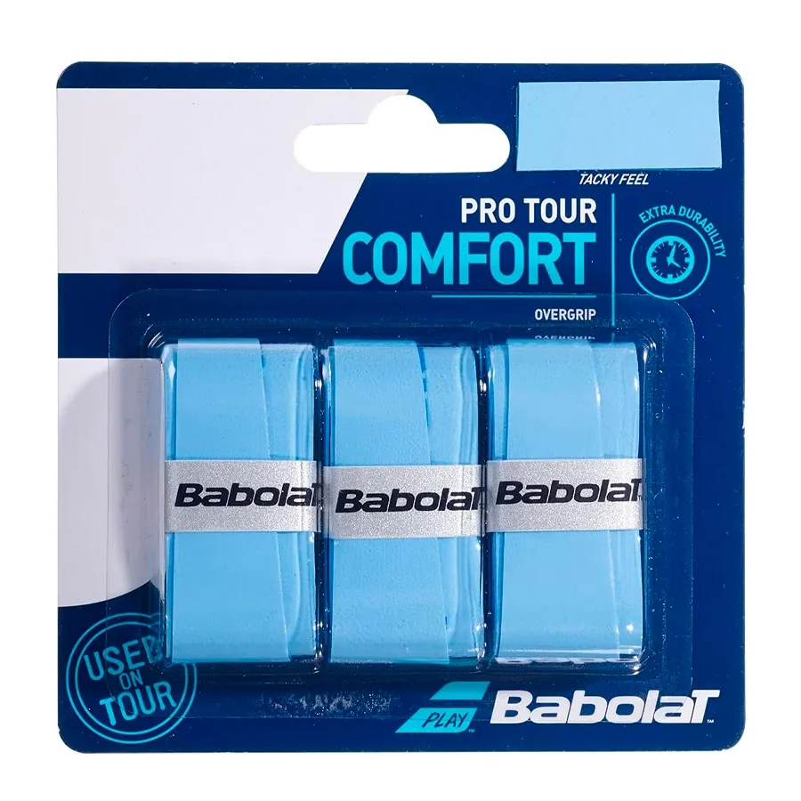 Imagen 0 de 1 de Overgrip Babolat Pro Tour X3-AZUL