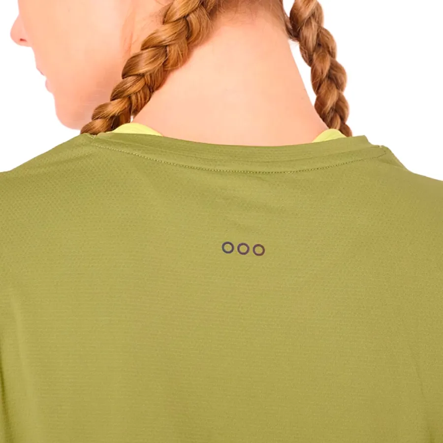 Imagen 5 de 6 de Remera Saucony Peregrine Tr Graphic-VERDE OLIVA