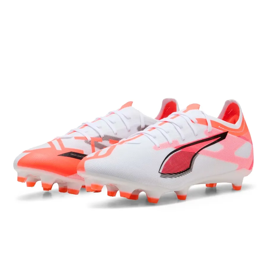 Imagen 1 de 5 de Botines Puma Ultra 5 match Fg-BLANCO/NARANJA FLUOR