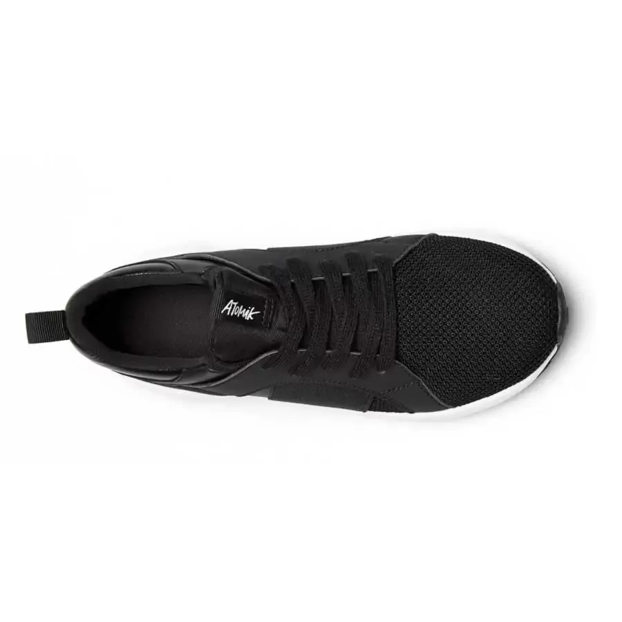 Imagen 2 de 3 de Zapatillas Atomik Casual Cordon Keops-NEGRO/BLANCO