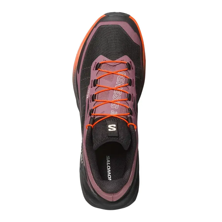 Imagen 3 de 6 de Zapatillas Salomon Genesis 2-VINO/NEGRO/NARANJA