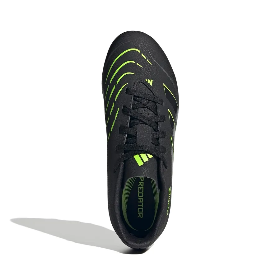 Imagen 3 de 7 de Botines adidas Predator Club Fg/Mg-NEGRO/VERDE FLUOR