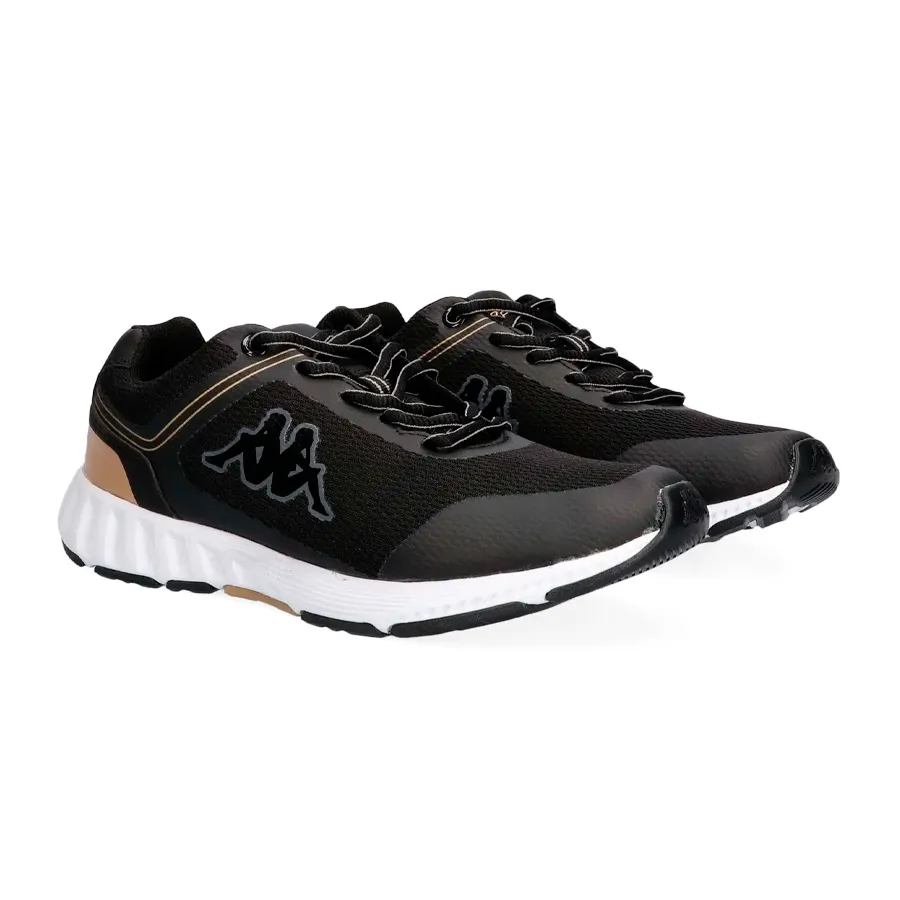 Imagen 1 de 5 de Zapatillas Kappa Logo Faster W-NEGRO/DORADO