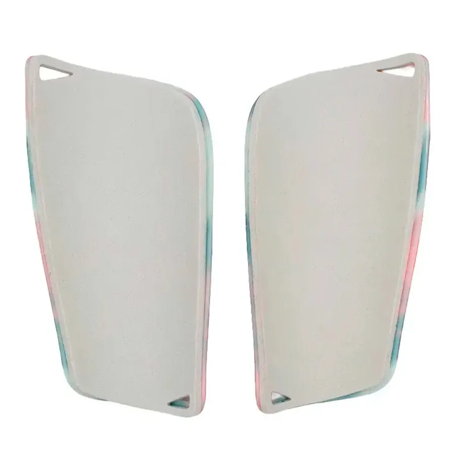 Imagen 1 de 2 de Canilleras DRB Fut Prime 3.0-ROJO/BLANCO/NEGRO