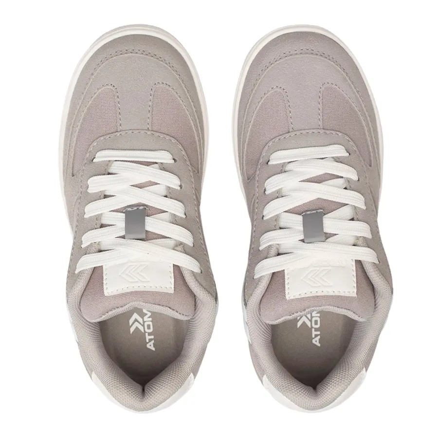 Imagen 3 de 6 de Zapatillas Atomik Casual Way-GRIS/BLANCO