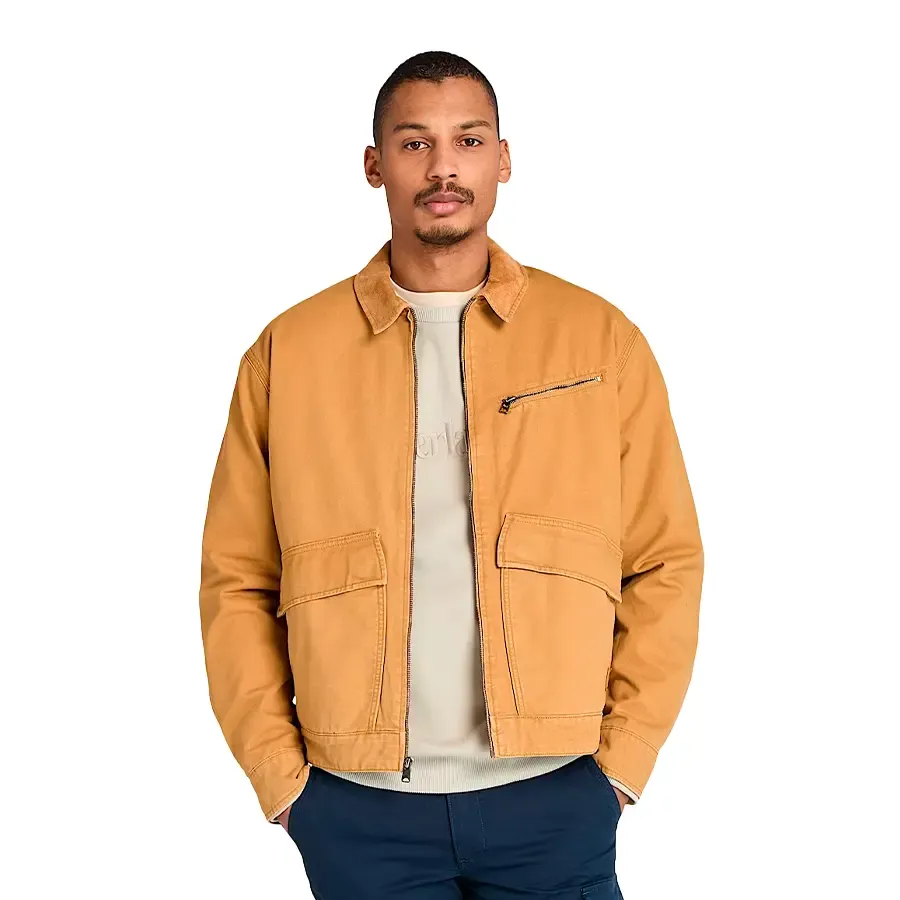 Imagen 0 de 5 de Campera Timberland Washed Strafford-CAMEL