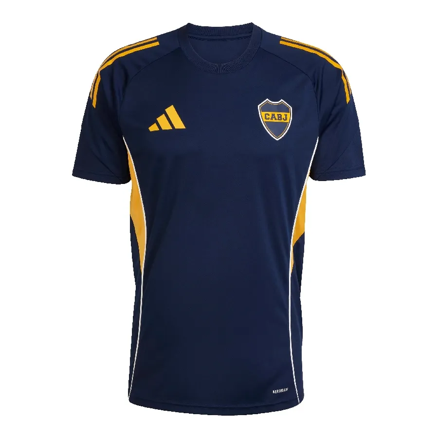 Imagen 1 de 5 de Camiseta adidas de Entrenamiento de Boca Juniors Tiro 25-AZUL MARINO/AMARILLO