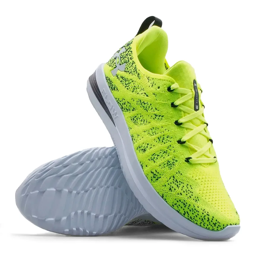 Imagen 3 de 4 de Zapatillas Under Armour Velociti 3-VERDE FLUOR/BLANCO