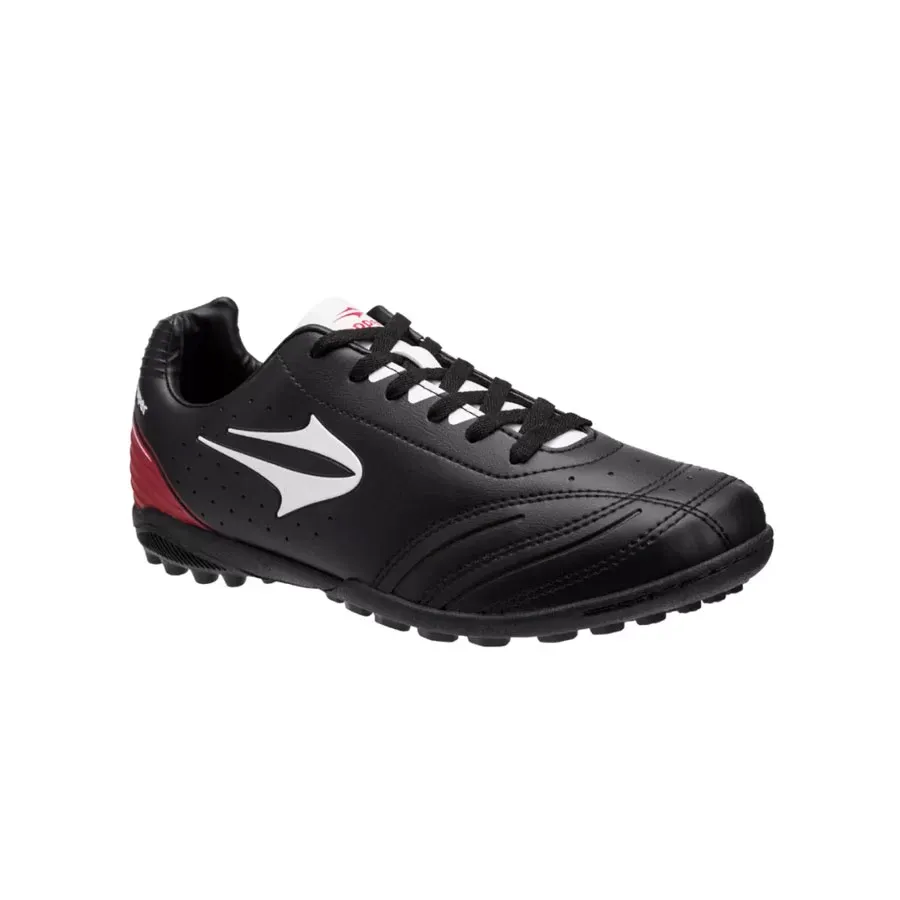 Imagen 1 de 3 de Botines Topper Drible Ii Society-NEGRO/ROJO