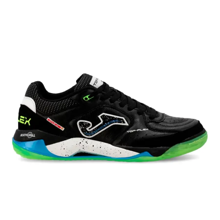 Imagen 0 de 5 de Botines Joma Top Flex Plus In-NEGRO/VERDE FLUOR