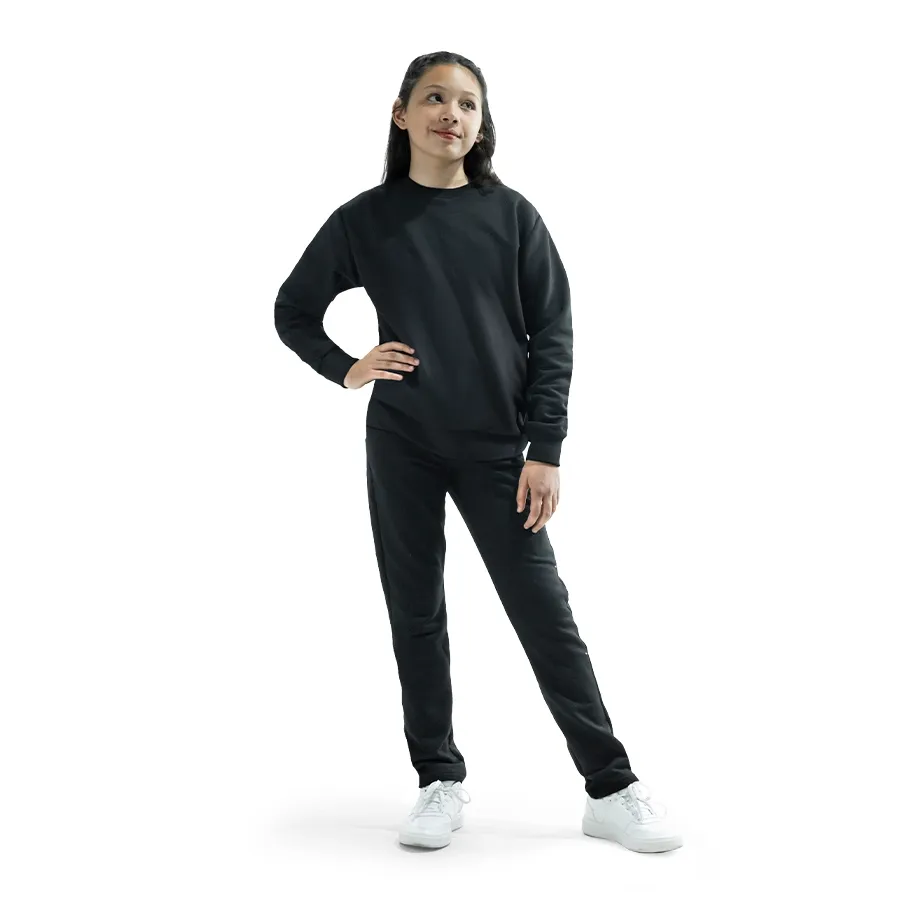 Imagen 2 de 8 de Buzo Kamp Básico Colegial K25-NEGRO