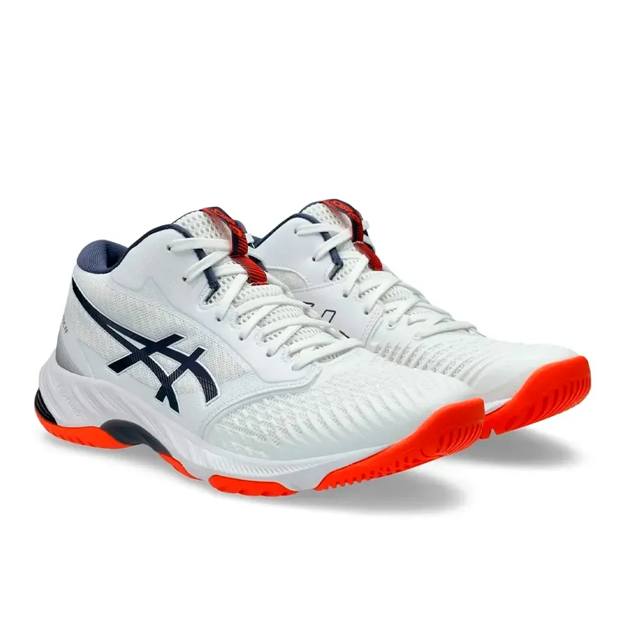 Imagen 1 de 6 de Zapatillas Asics Netburner Ballistic Ff Mt 3-BLANCO/GRIS/NARANJA