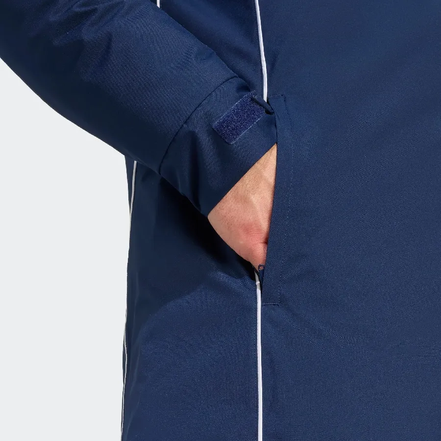 Imagen 4 de 5 de Campera adidas Parka Boca Juniors Tiro 25-MARINO/AMARILLO