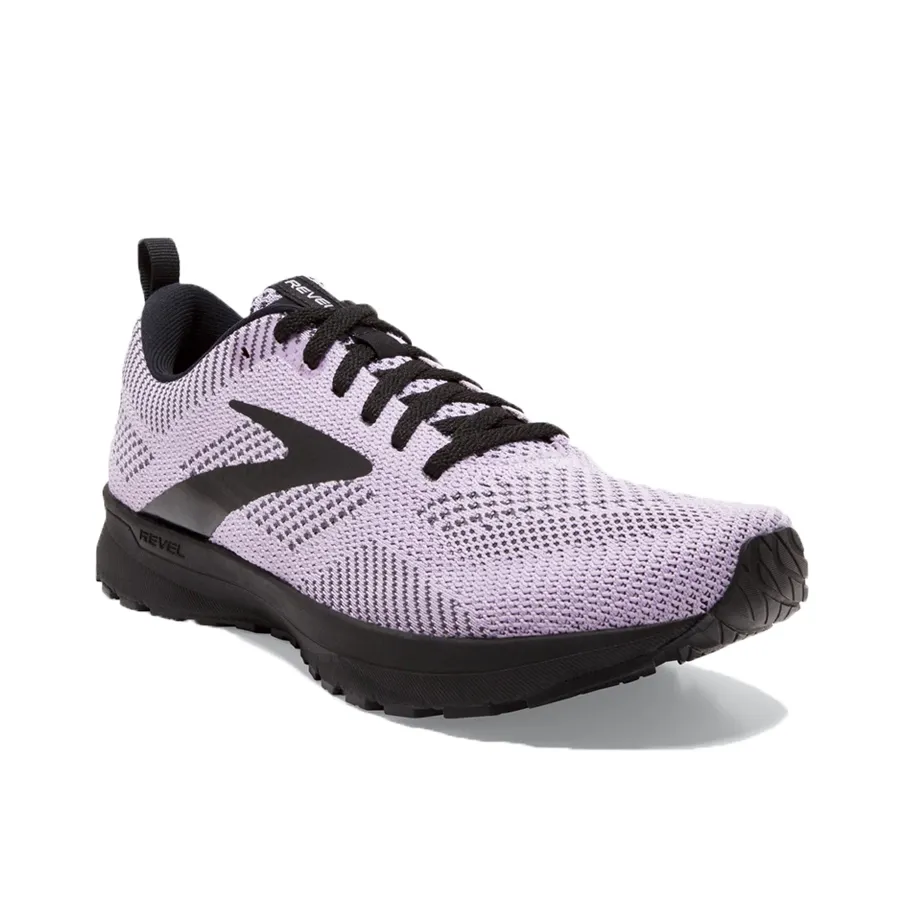Imagen 1 de 5 de Zapatillas Brooks Revel 5-LILA/NEGRO