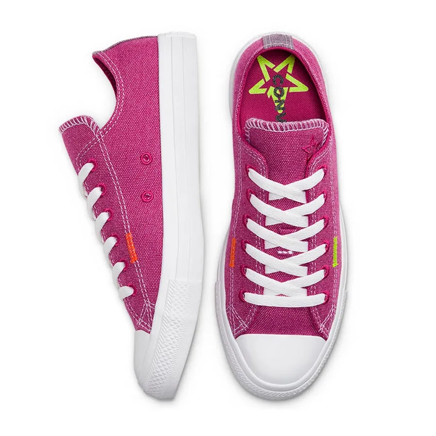 Imagen 3 de 5 de Zapatillas Converse Chuck Taylor All Star Ox-FUCSIA/BLANCO