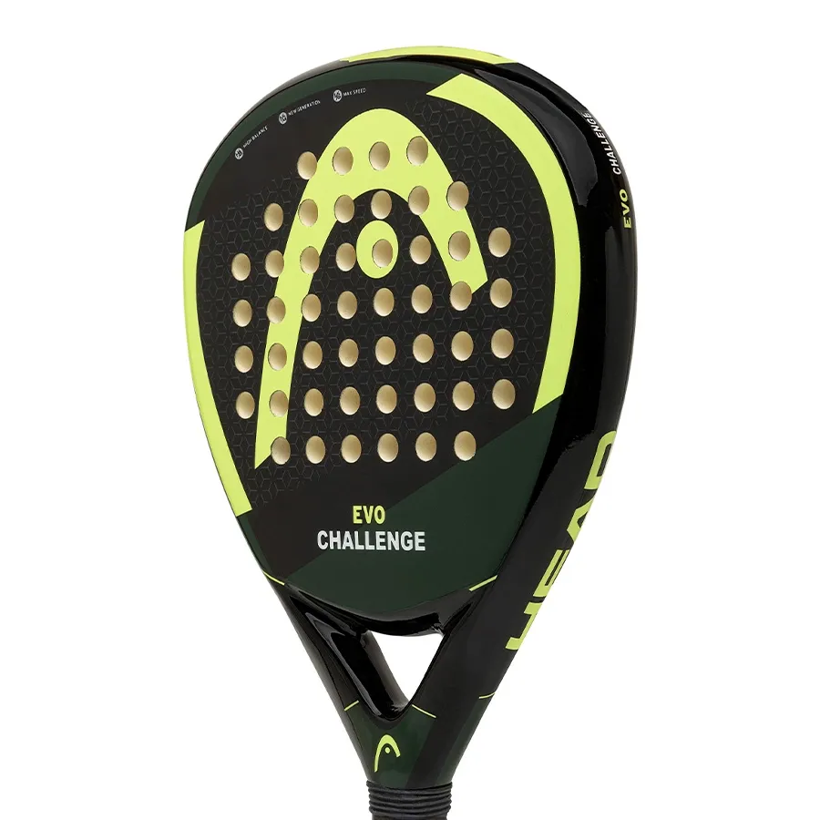 Imagen 1 de 4 de Paleta Head Evo Challenge-NEGRO/LIMA