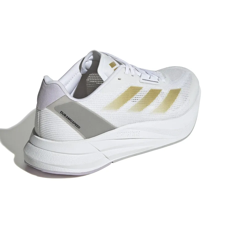 Imagen 3 de 8 de Zapatillas adidas Duramo Speed-BLANCO/DORADO/GRIS