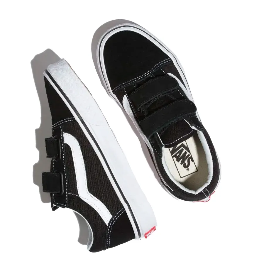 Imagen 3 de 5 de Zapatillas Vans K Old Skool-NEGRO/BLANCO