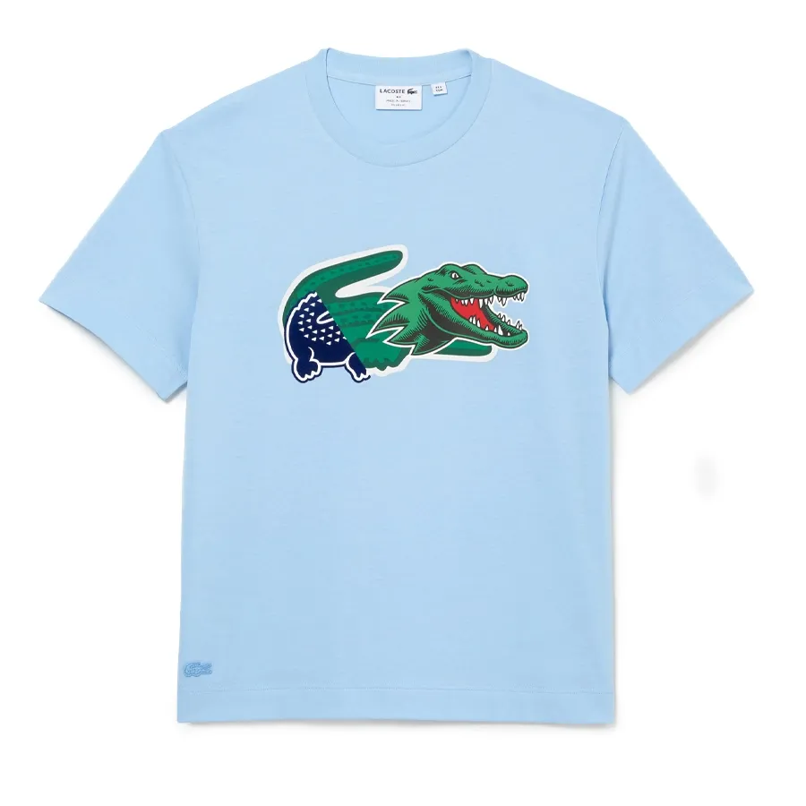 Imagen 0 de 5 de Remera Lacoste Holiday Oversized-CELESTE