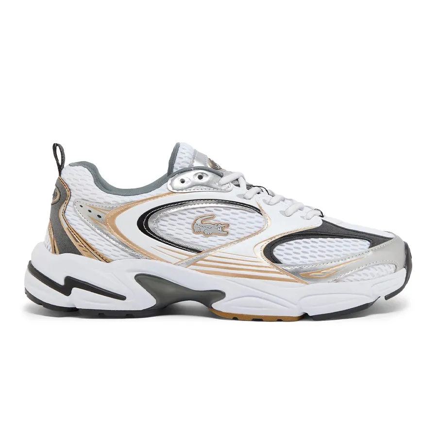 Imagen 0 de 7 de Zapatillas Lacoste Storm 96 2K-BLANCO/NEGRO/DORADO