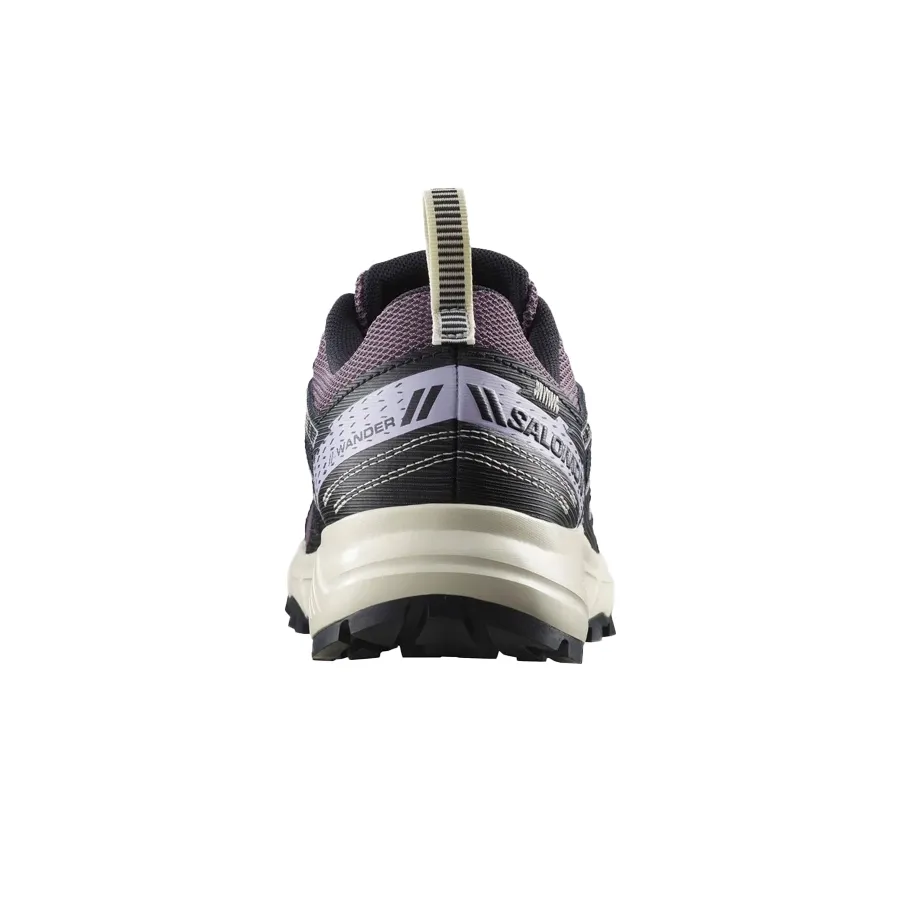 Imagen 3 de 6 de Zapatillas Salomon Wander-MORADO/NEGRO
