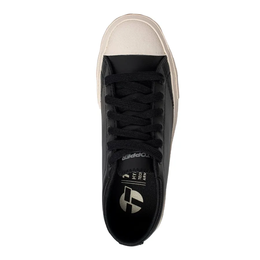 Imagen 2 de 5 de Zapatillas Topper Hyde II Lth-NEGRO/HUESO