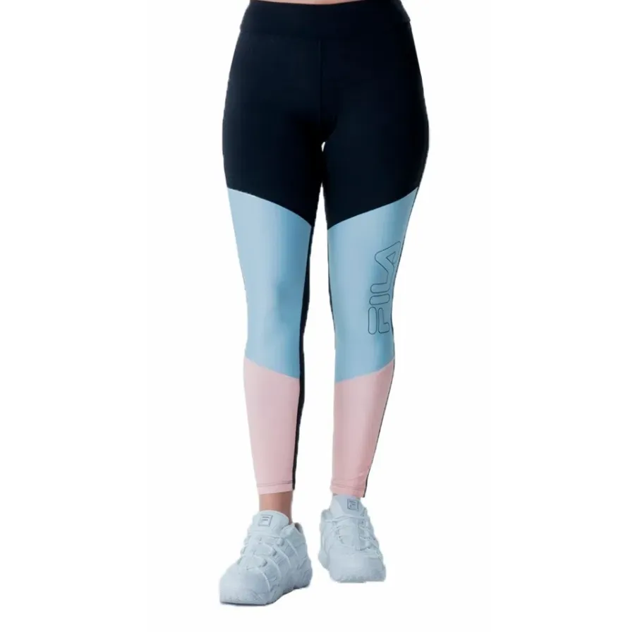 Imagen 0 de 3 de Calza Fila Essential Bold-NEGRO/CELESTE/ROSA