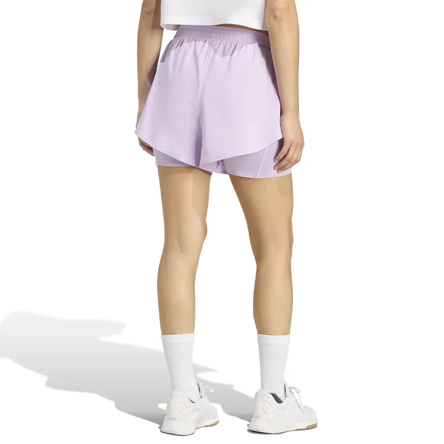 Imagen 1 de 5 de adidas Shorts  2 en 1 Designed for Training-LAVANDA