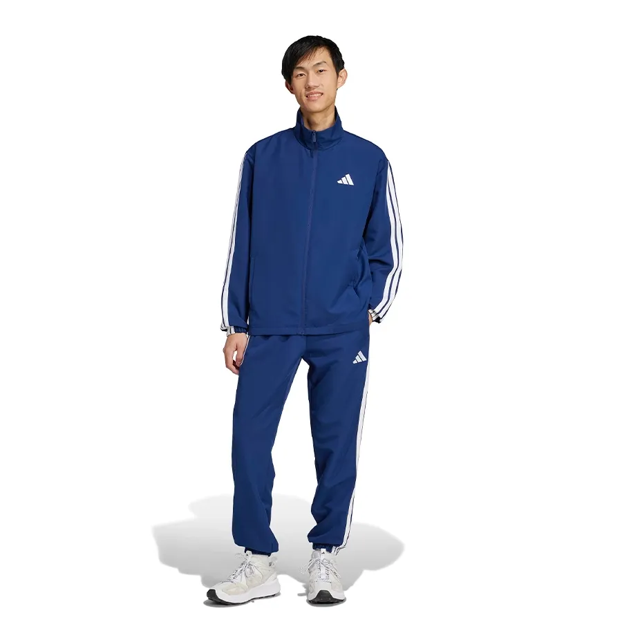 Imagen 0 de 6 de Conjunto adidas Deportivo Tejido 3 Tiras-AZUL