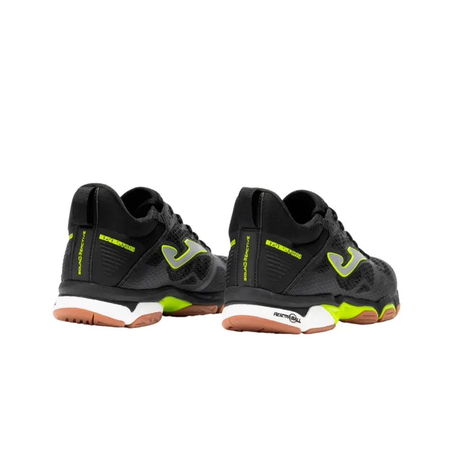 Imagen 2 de 5 de Zapatillas Joma Handball Breston-NEGRO/BLANCO/AMARILLO FLUOR