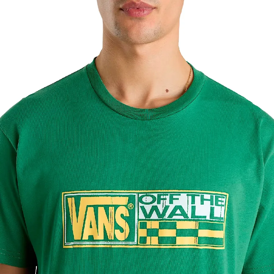 Imagen 4 de 5 de Remera Vans Hi Strech-VERDE/AMARILLO