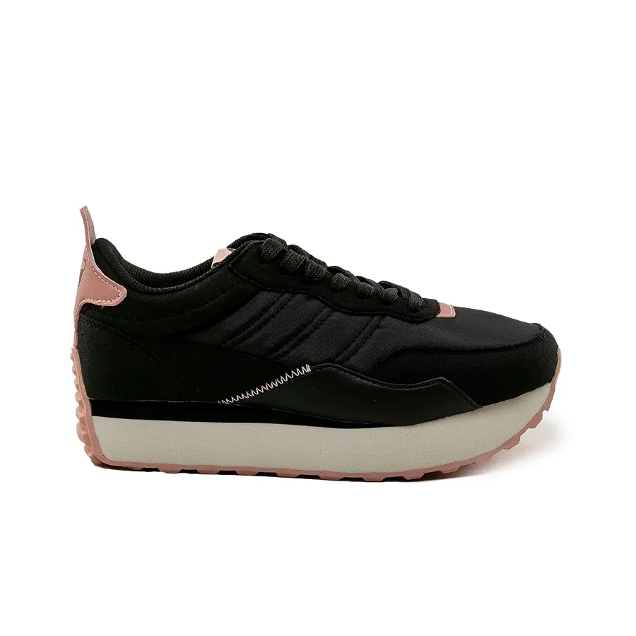 Imagen 0 de 5 de Zapatillas Topper Temple Plataforma-NEGRO/ROSA VIEJO