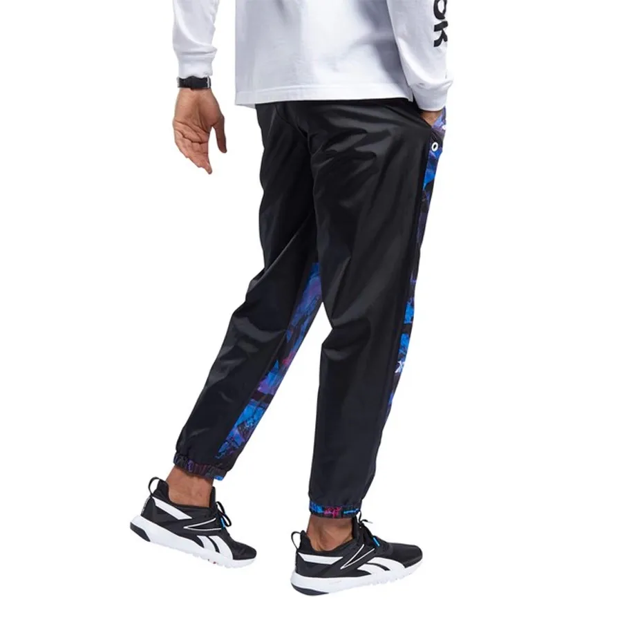 Imagen 2 de 6 de Pantalón Reebok Meet You There-NEGRO/AZUL