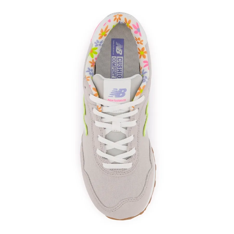 Imagen 3 de 5 de Zapatillas New Balance 515-GRIS/ROSA/LILA