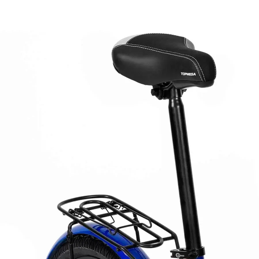 Imagen 1 de 6 de Bicicleta Folding TopMega R20 Acero-AZUL/VERDE