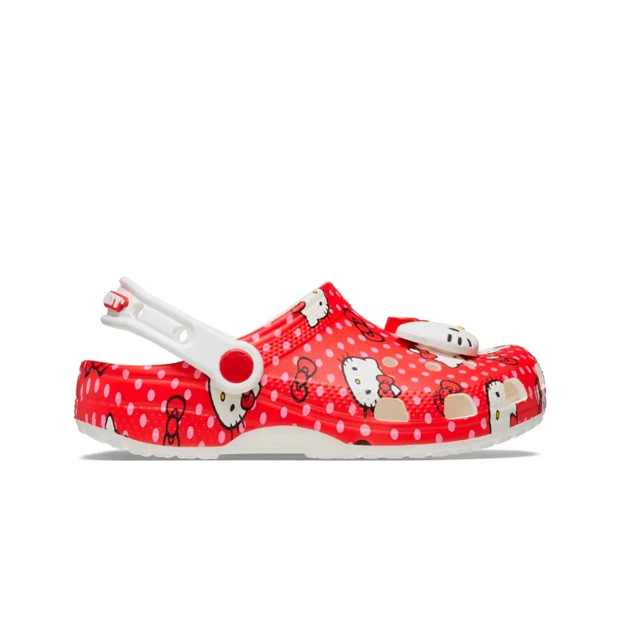Imagen 0 de 7 de Sandalias Crocs Hello Kitty Classic Clog-ROJO/BLANCO