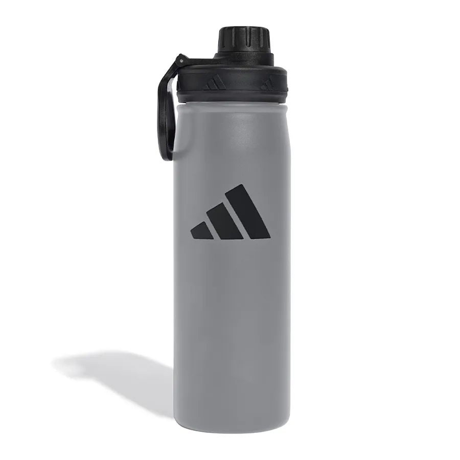 Imagen 0 de 3 de Botella Adidas Metálica-GRIS/NEGRO