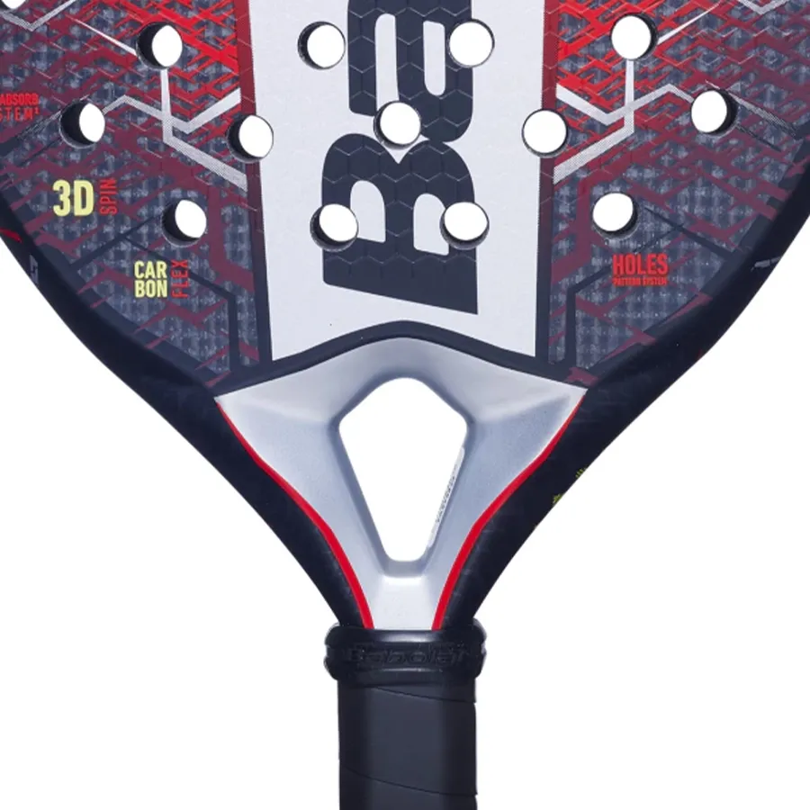 Imagen 3 de 5 de Paleta Babolat Technical Veron 2.5-NEGRO/ROJO
