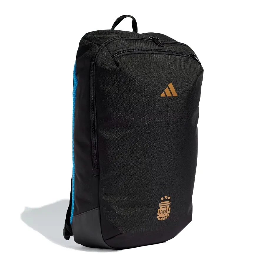 Imagen 2 de 4 de Mochila Adidas Selección Argentina-NEGRO/CELESTE