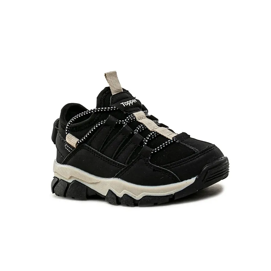 Imagen 1 de 6 de Zapatillas Topper Serra Kids-NEGRO/BEIGE