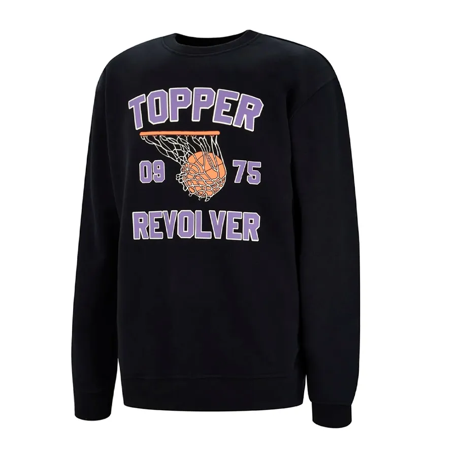 Imagen 0 de 5 de Buzo Topper Basquet X Revolver-NEGRO