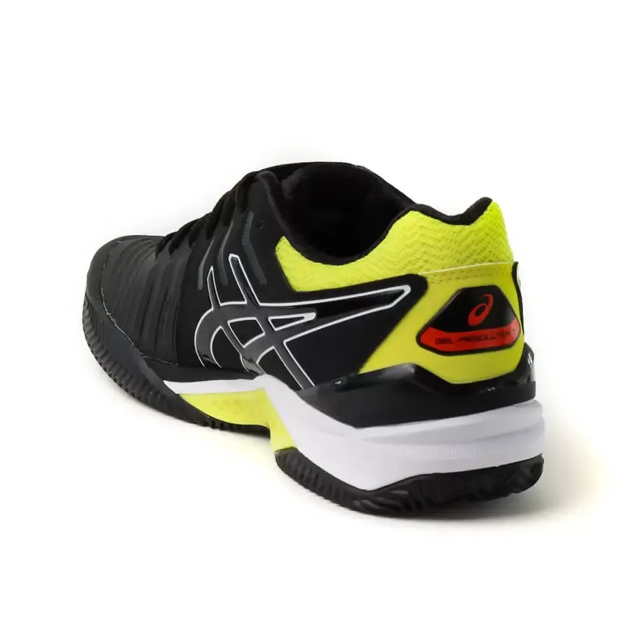 Imagen 1 de 5 de Zapatillas Asics Gel Resolution 7-NEGRO/AMARILLO