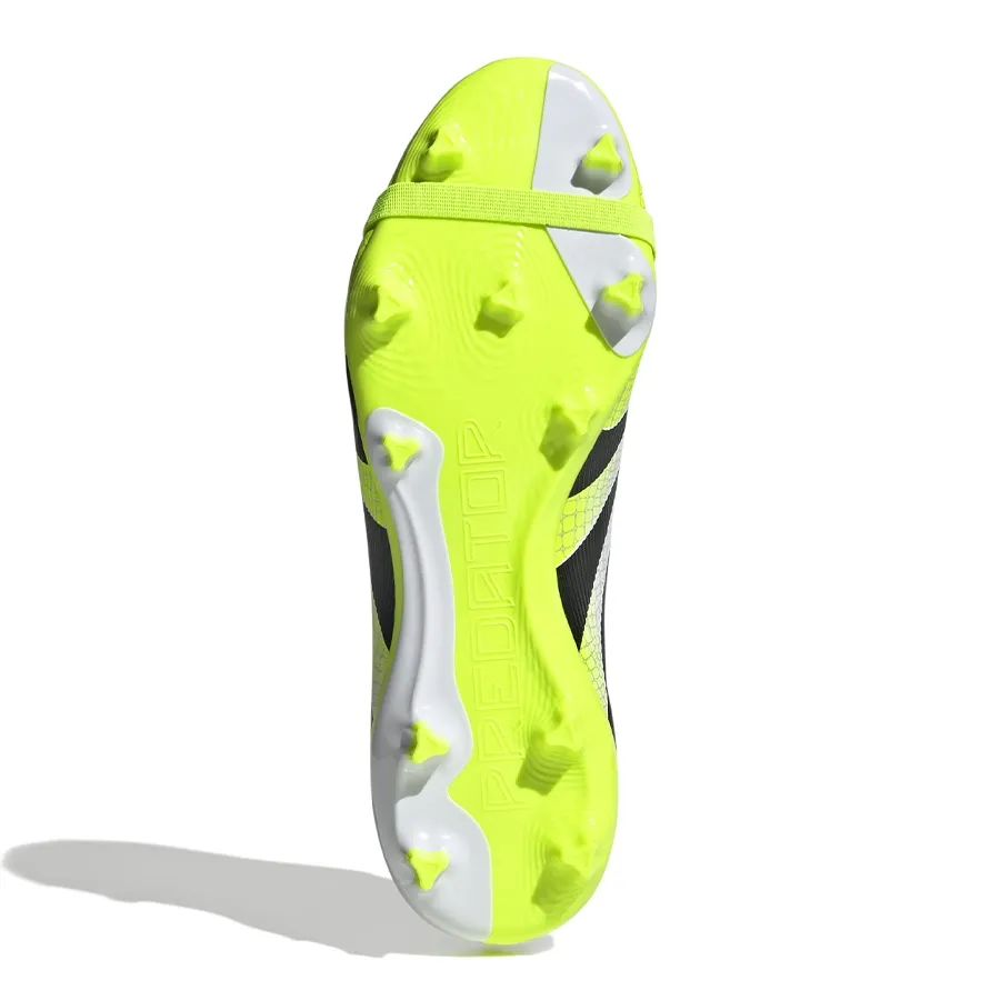 Imagen 4 de 7 de Botines adidas Predator League Tf-BLANCO/NEGRO/VERDE FLUOR