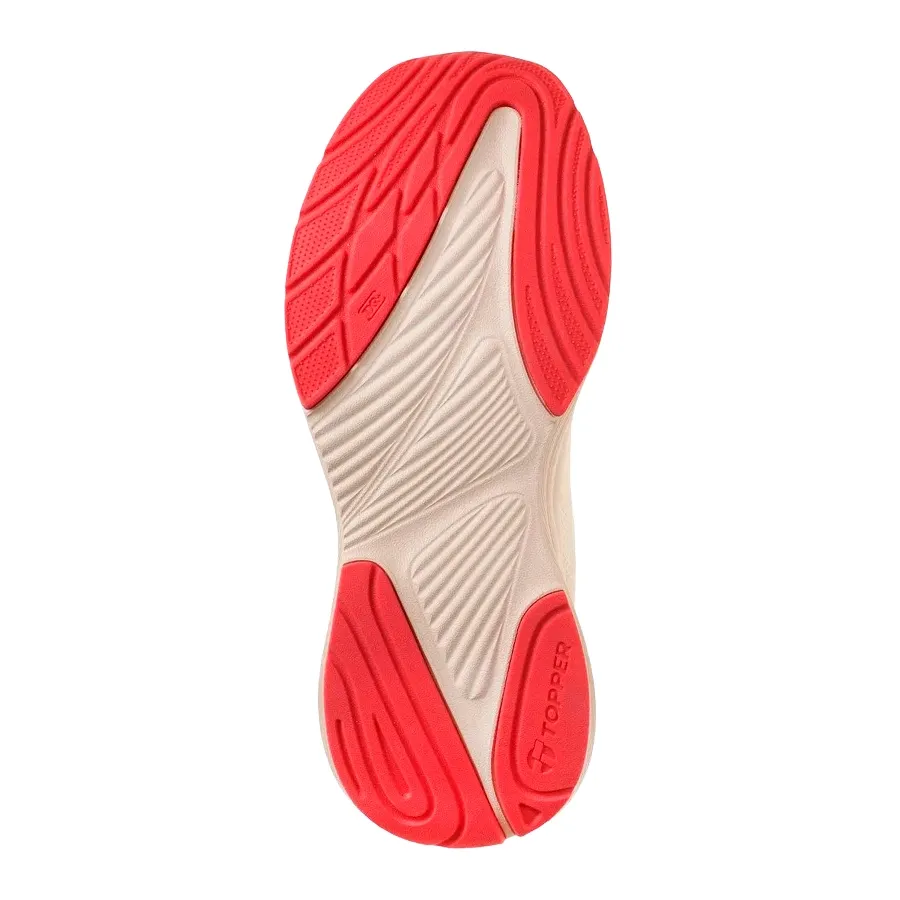 Imagen 3 de 5 de Zapatillas Topper Fast 2.0-CRUDO/ROJO